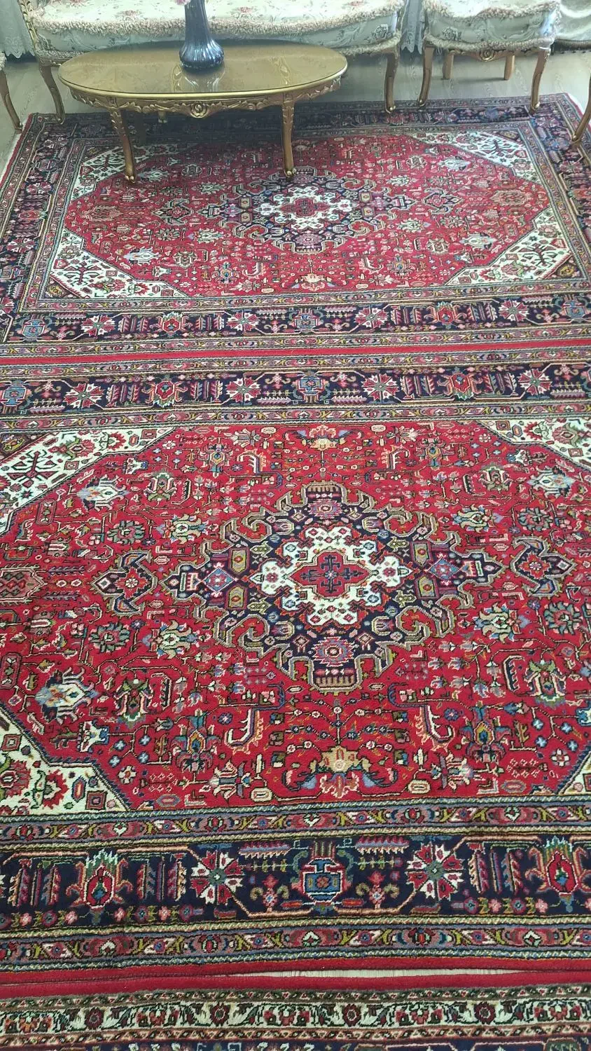 فرش دستباف آذرشهر یک تخته ۱۲متری|فرش|خوی, |دیوار