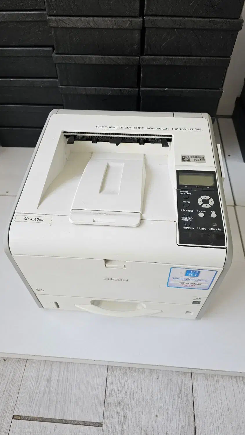 پرینتر لیزری ریکو|پرینتر، اسکنر، کپی، فکس|قم, نیروگاه|دیوار