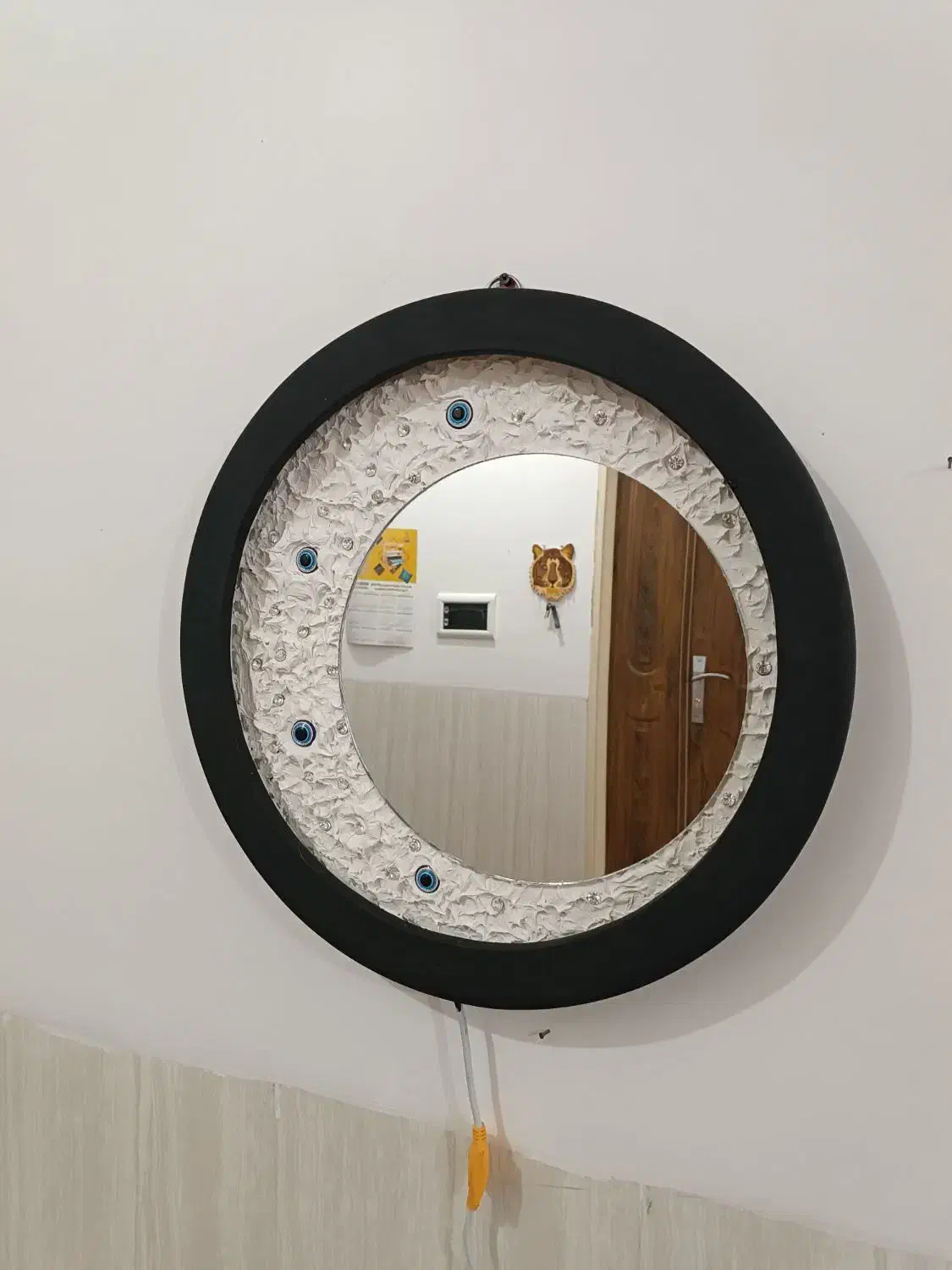 آینه وماه|آینه|یزد, |دیوار