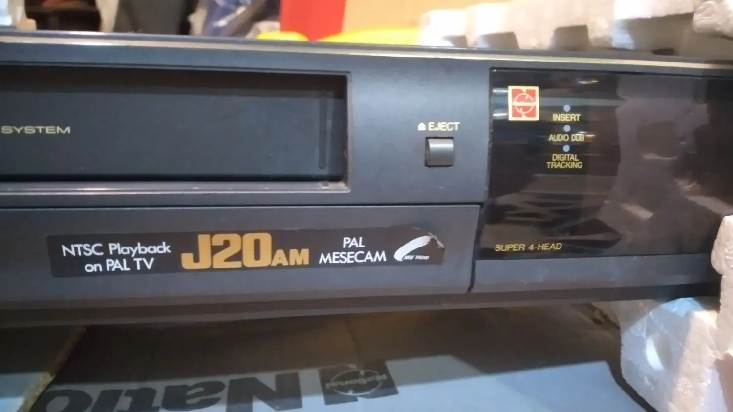 دستگاه ویدئو VHS ناسیونالJ20 ژاپن کاملا درحدنو|پخشکننده DVD و ویدیو|تهران, شاهین|دیوار