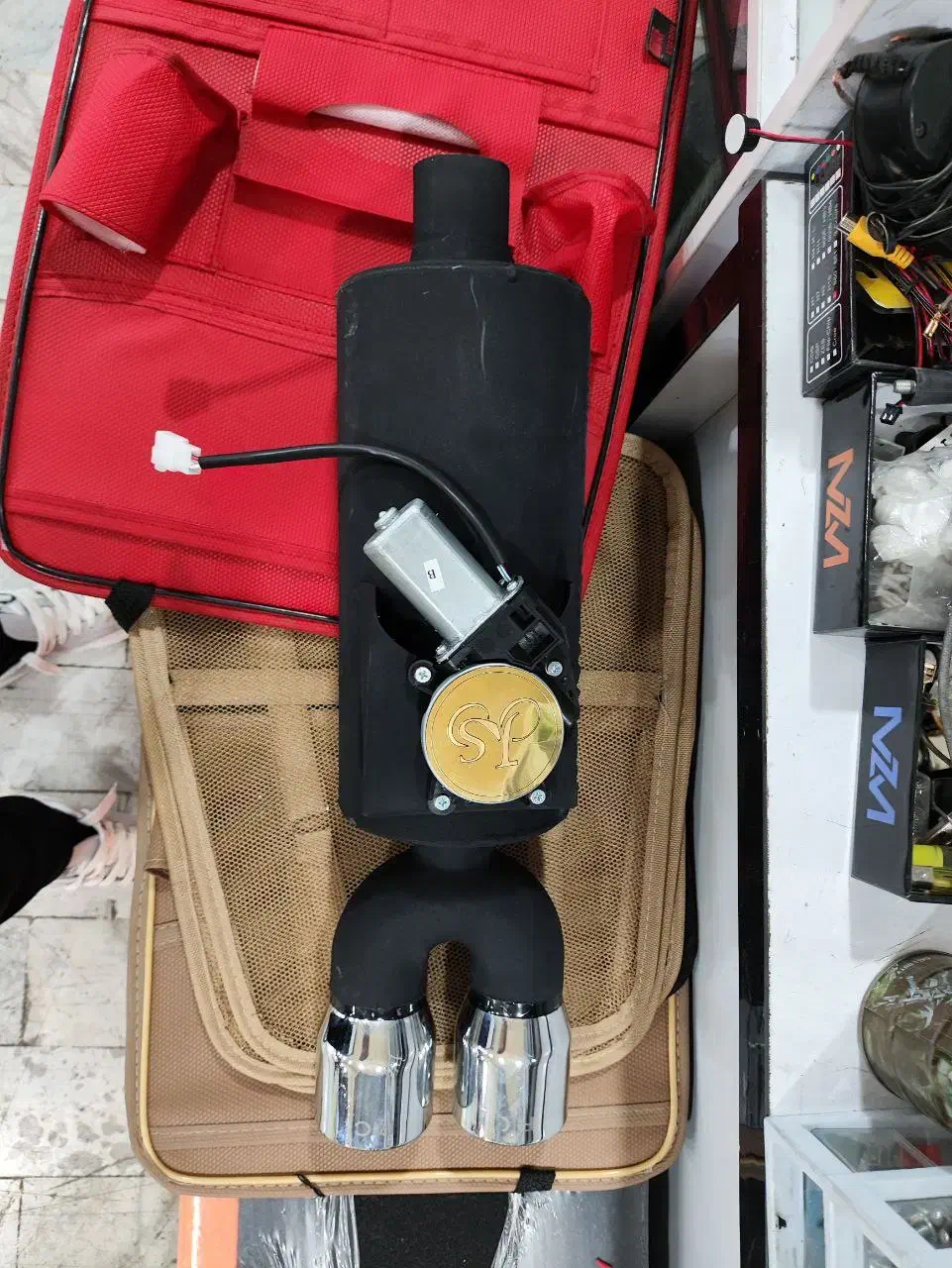 منبع اگزوز ریموتی برند SP|قطعات یدکی و لوازم جانبی|فردیس, شهرک شهید حسینی|دیوار