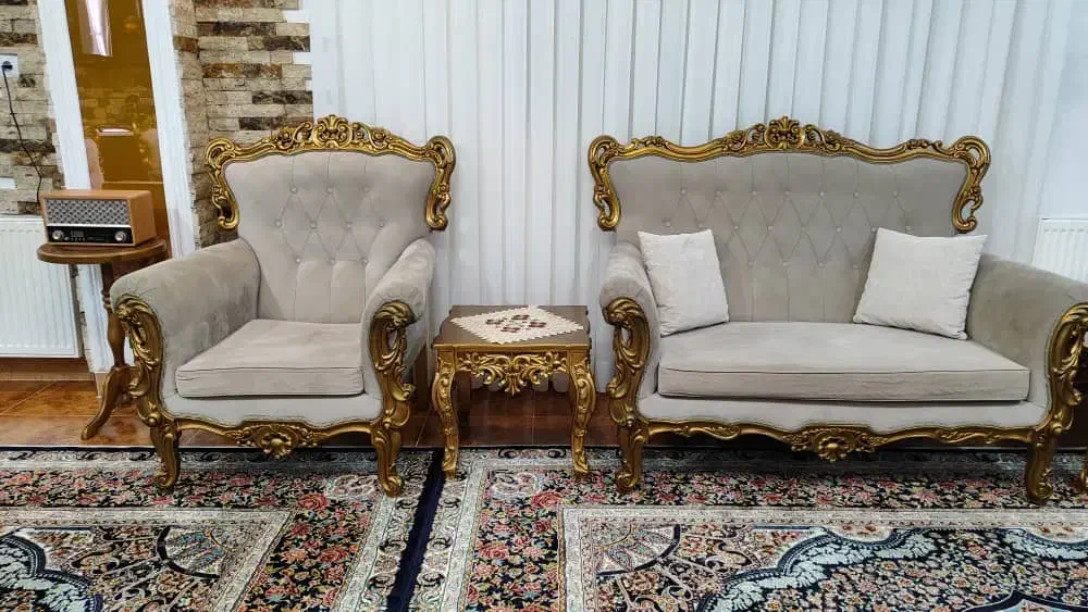 مبل ۹ نفره|مبلمان خانگی و میز عسلی|صومعه‌سرا, |دیوار