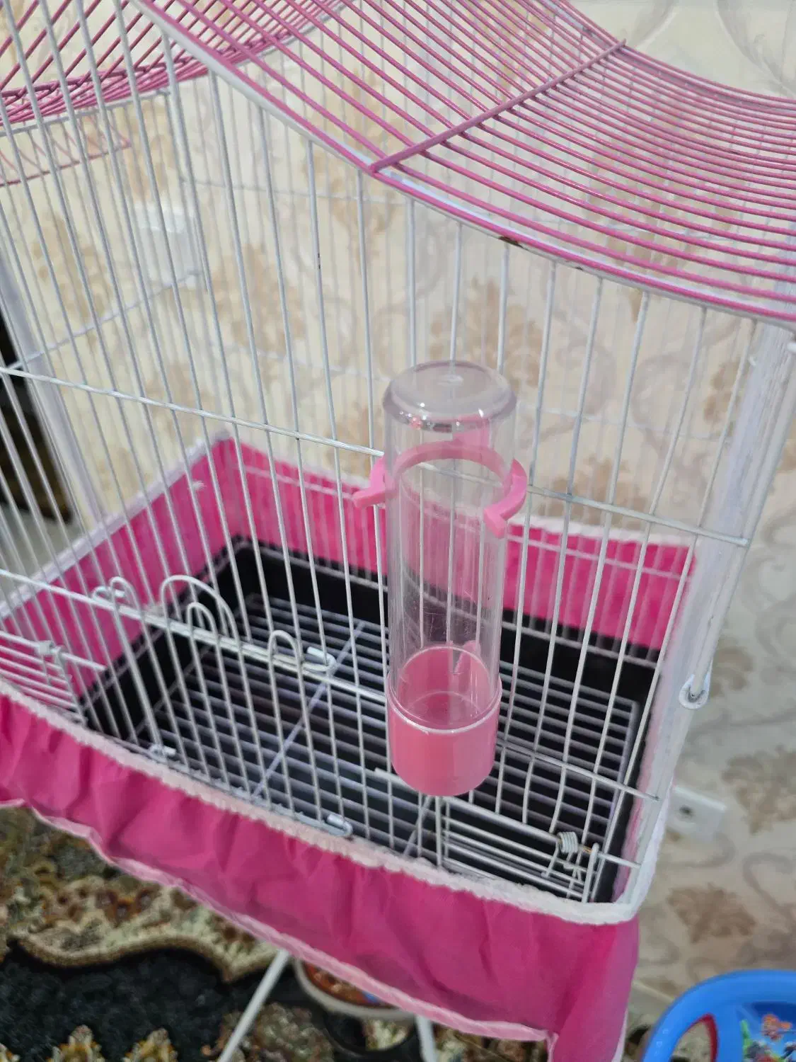 قفس و پایه قفس مدرن مناسب دکور خانه و پرنده|لوازم جانبی حیوانات|اهواز, سپیدار|دیوار