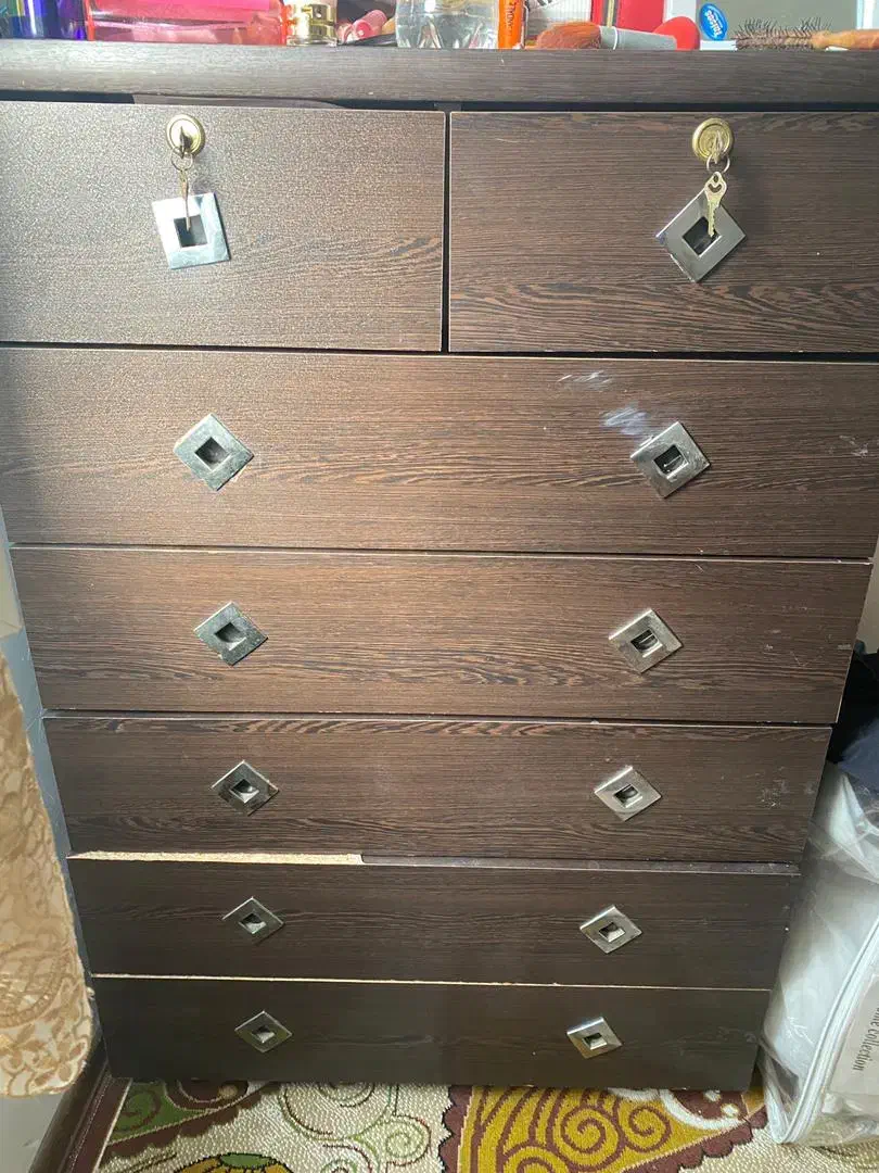 فوری درآور ۶کشو ام دی اف|جاکفشی، کمد، دراور|رشت, کوی مهر|دیوار