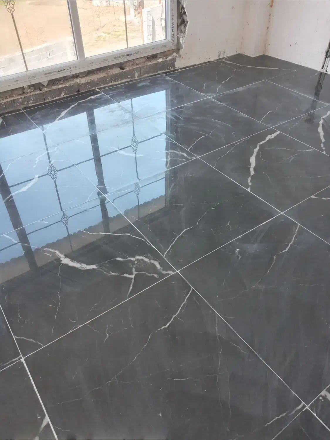 بلوک چینی سیمان کاری سرامیک موزاییک پرسیانا|خدمات پیشه و مهارت|لشت نشا, |دیوار