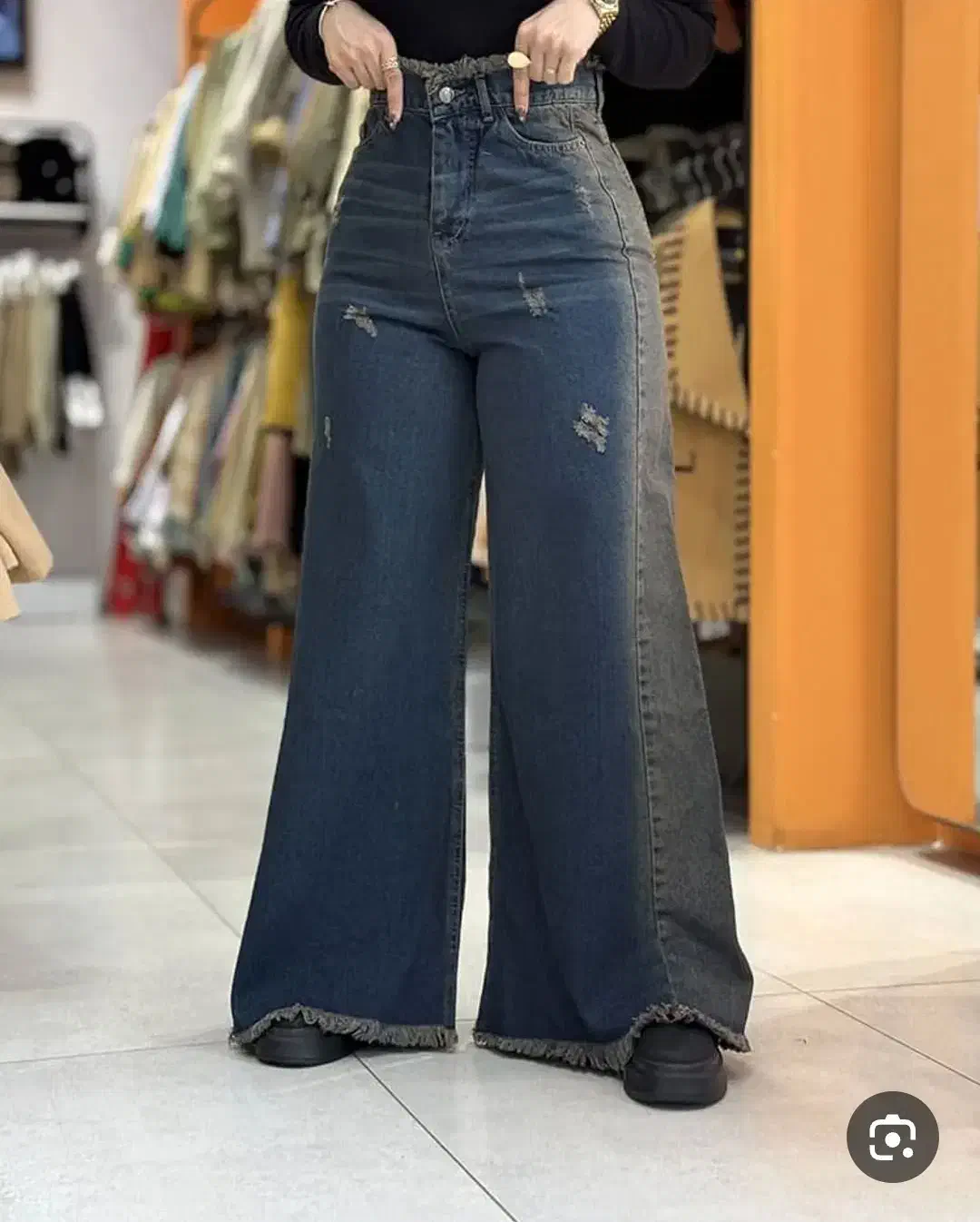 شلوار جین مدل شافل|لباس|دیواندره, |دیوار