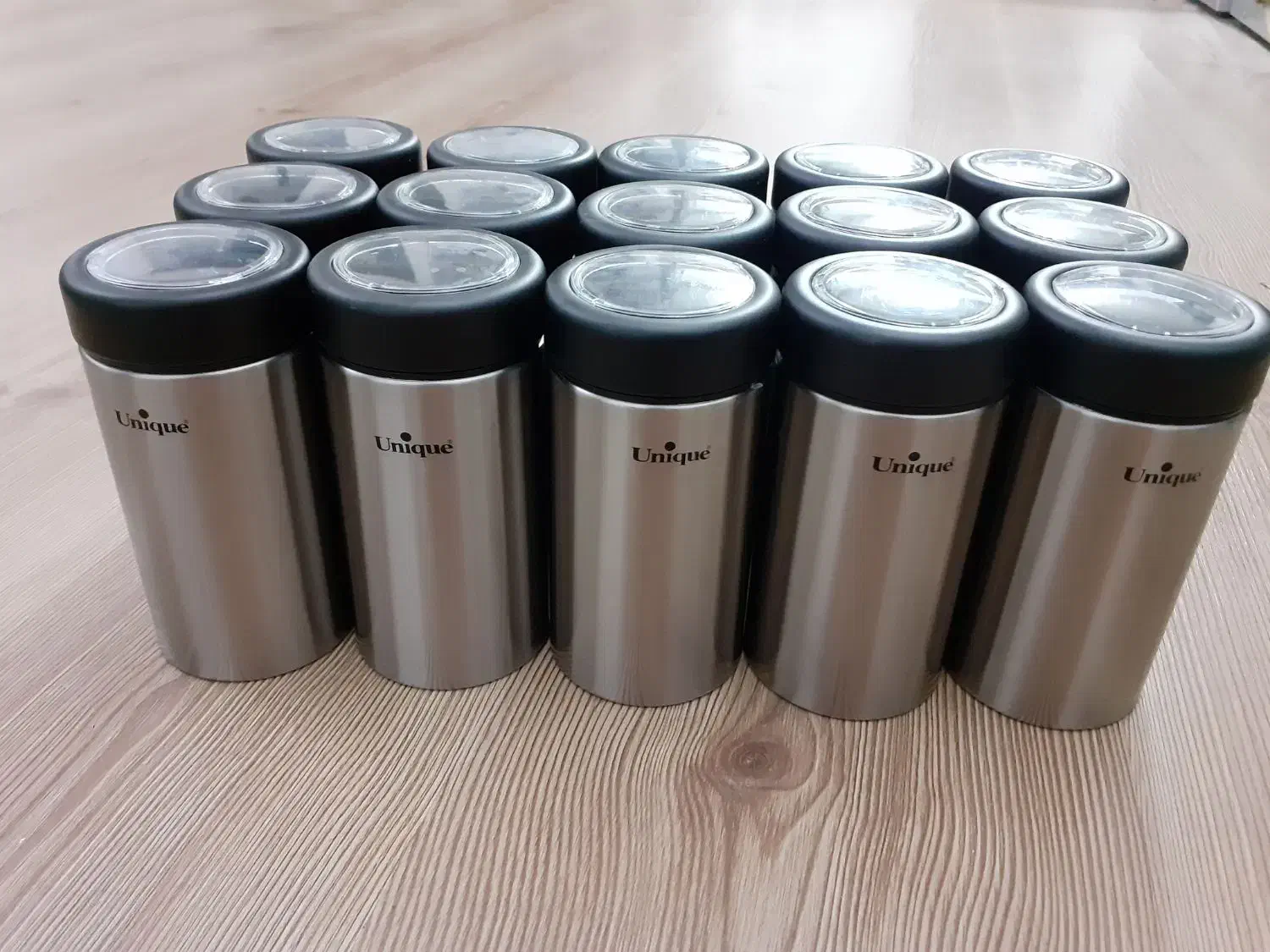 بانکه و ادویه پاش و سطل برنج یونیک|ظروف نگهدارنده، پلاستیکی، یکبارمصرف|قزوین, |دیوار