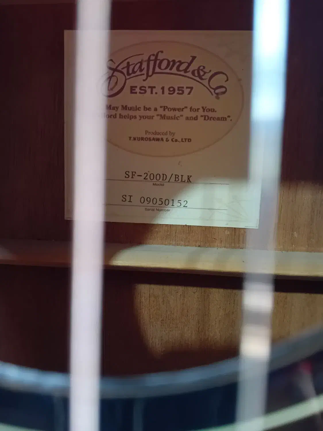 گیتار Stafford and co. مدل 1957|گیتار، بیس، امپلیفایر|تهران, امیرآباد|دیوار