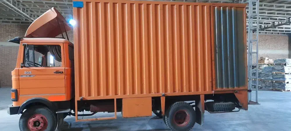 خاور بنز ۶۰۸ بی رنگ و بی تصادف|خودرو سنگین|ری, فیروزآباد|دیوار