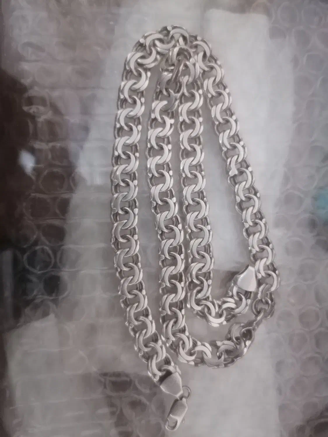 زنجیر نقره ایتالیایی|جواهرات|سنندج, |دیوار