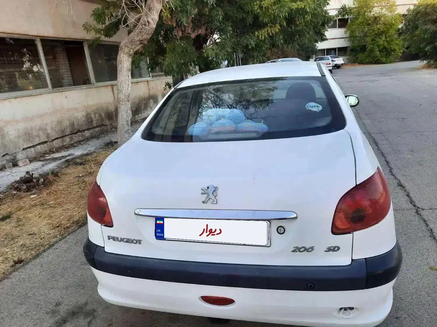 فروش ۲۰۶ صندوق دار موتور تیوفایو مقطوع مقطوع|خودرو سواری و وانت|کبودرآهنگ, |دیوار