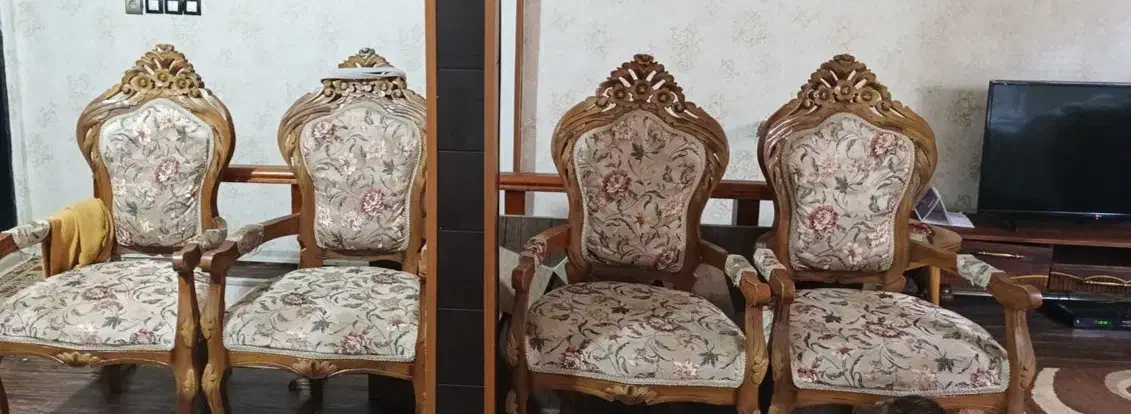 یکسری مبل نه نفر سالم بدون شکستگی|مبلمان خانگی و میز عسلی|کرمانشاه, |دیوار