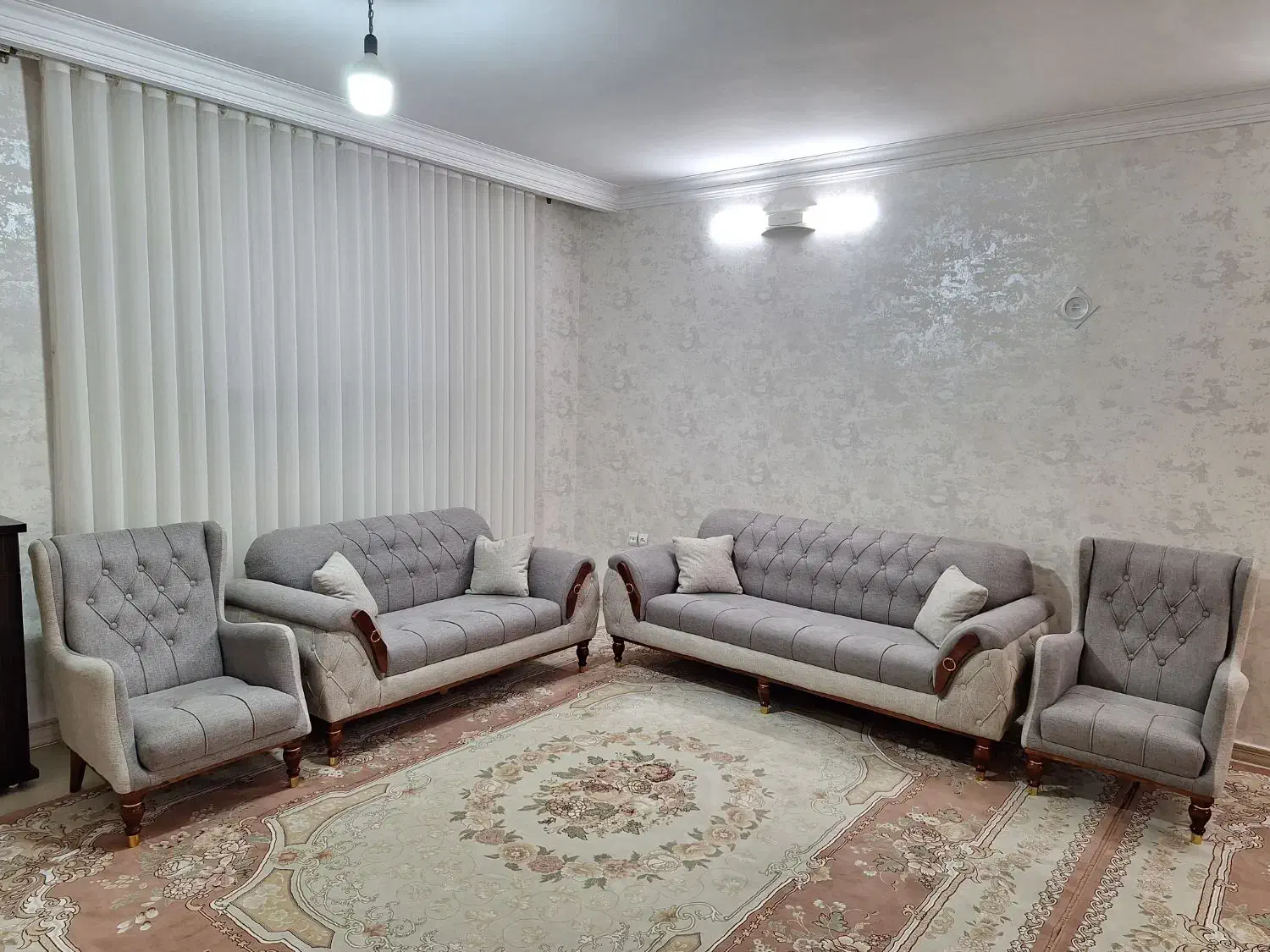 مبل راحتی پاریس باپارچه خارجی|مبلمان خانگی و میز عسلی|جوادآباد, |دیوار