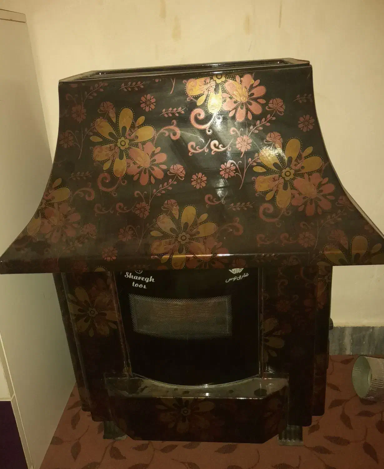 بخاری با دودکش|بخاری، هیتر، شومینه|رامهرمز, |دیوار