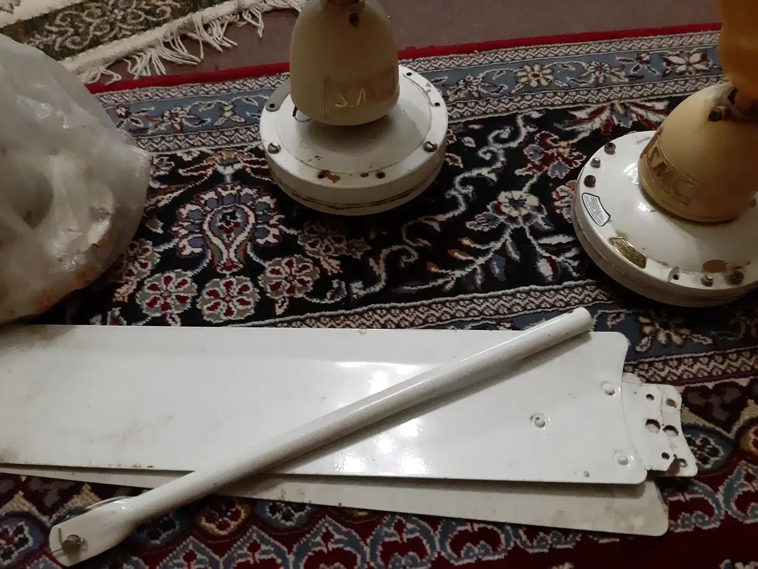 پنکه سقفی|پنکه و تصفیهکنندهٔ هوا|اهواز, بهارستان|دیوار