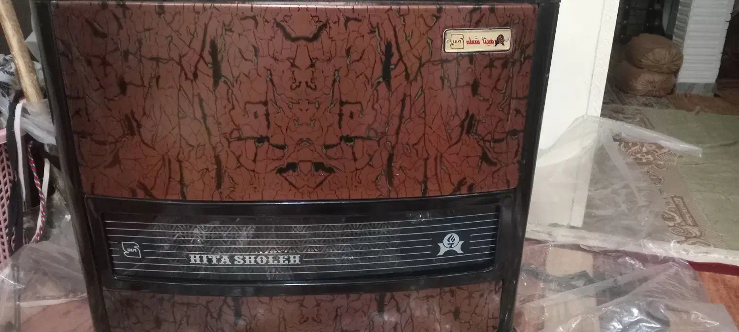 بخاری گازی آتش شعله|بخاری، هیتر، شومینه|نهاوند, |دیوار