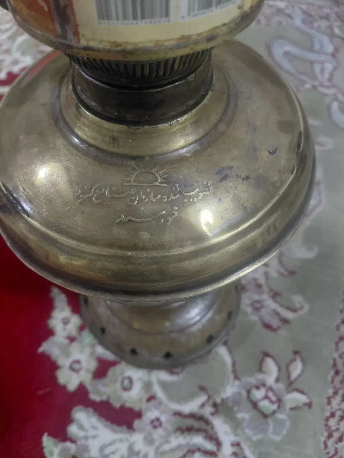 لمپا برنجی|لامپ و چراغ|علی‌آباد کتول, |دیوار