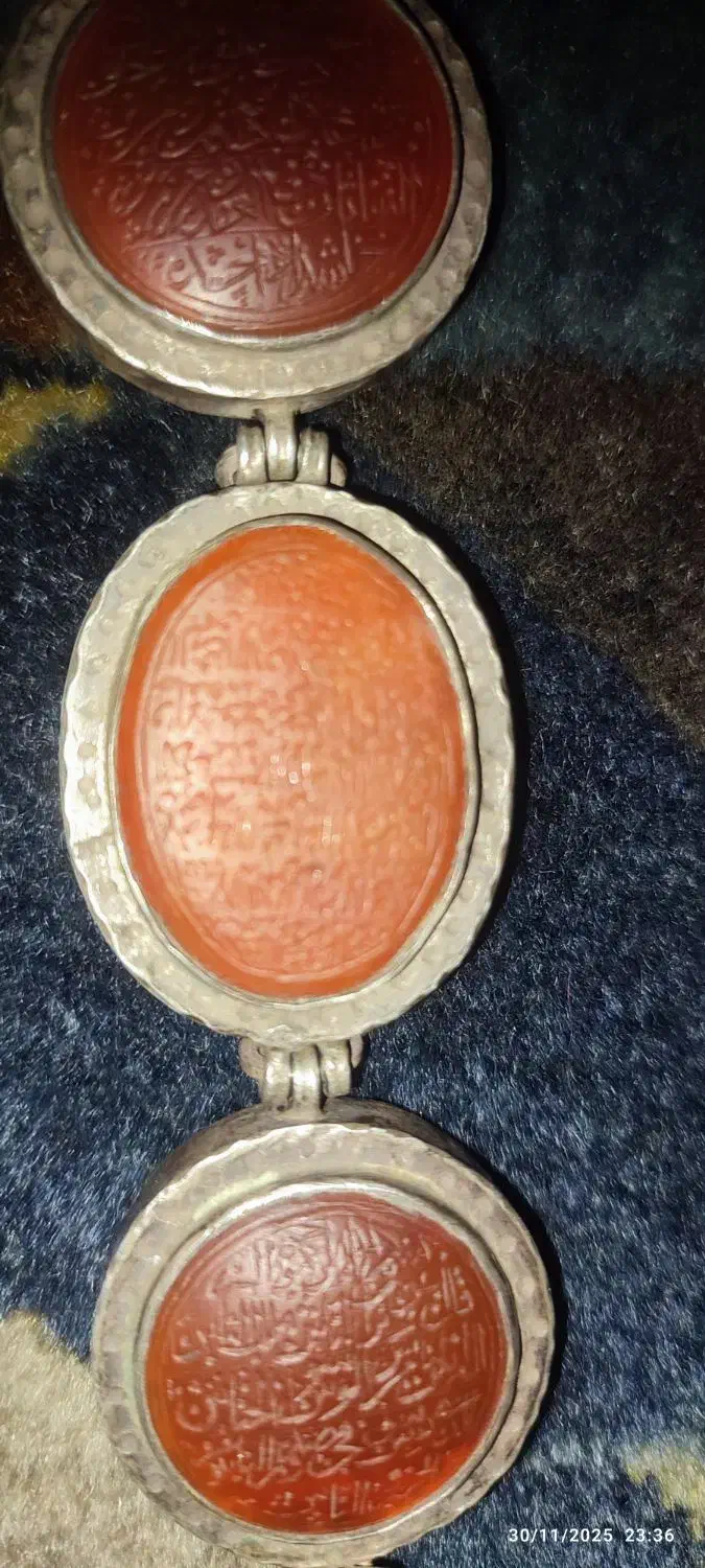 بازوبندموزه ای درباری نقره عتیقه ارسال از اصفهان|جواهرات|تهران, امام حسین|دیوار