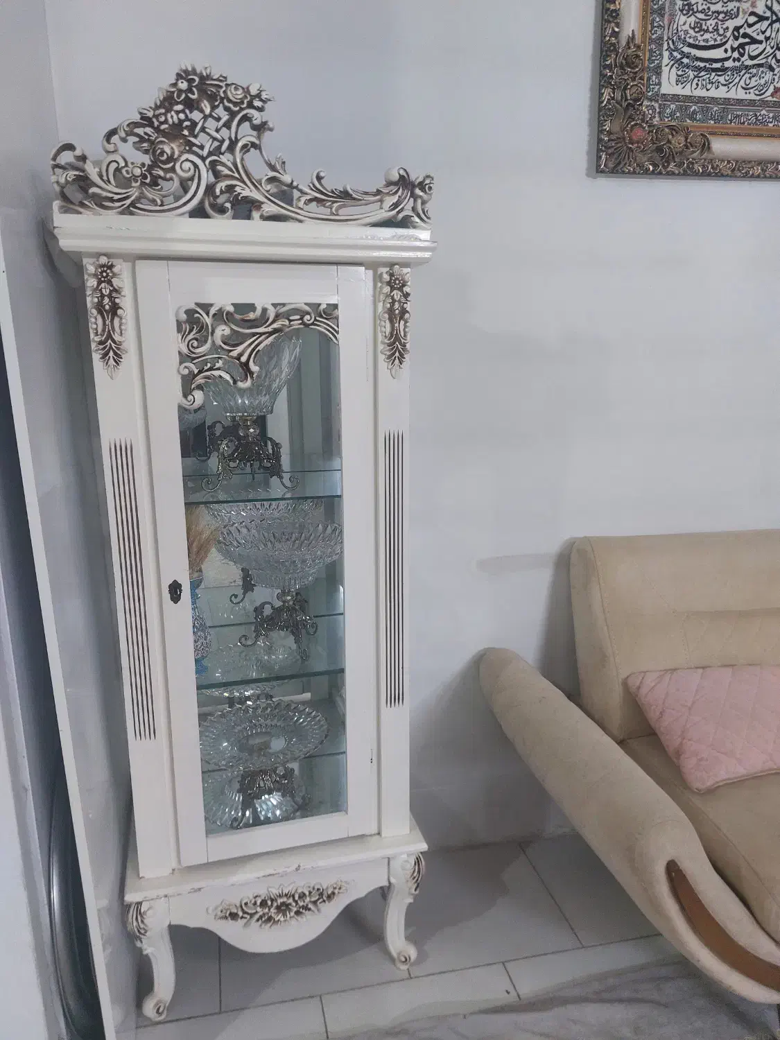 گنجه در حد نو|بوفه، ویترین، کنسول|مشهد, مشکینی (شهرک غرب)|دیوار