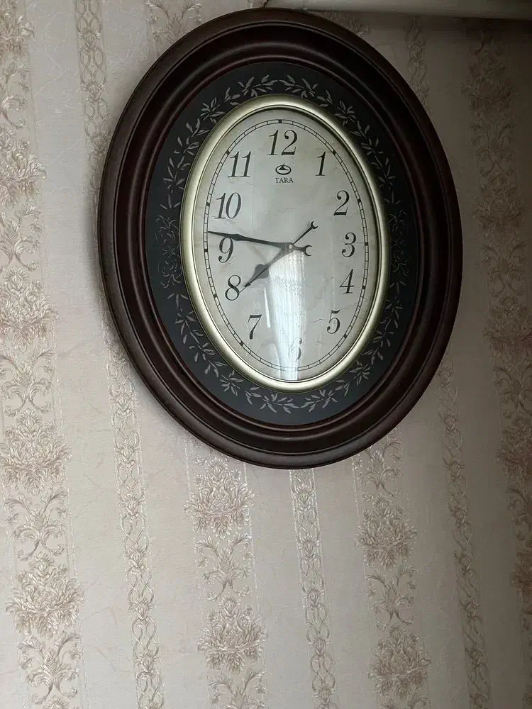 ساعت دیواری طرح چوب|ساعت دیواری و تزئینی|تبریز, |دیوار
