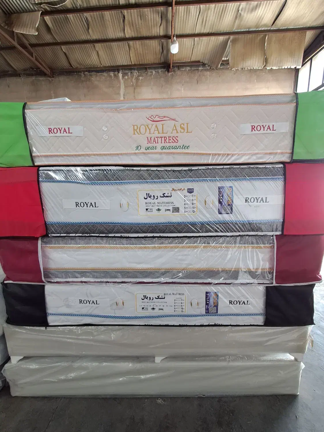 تشک سوپر ویژه فنر تقویتی پد دار رویال پلاس|تشک تختخواب|کرج, شاهینویلا|دیوار