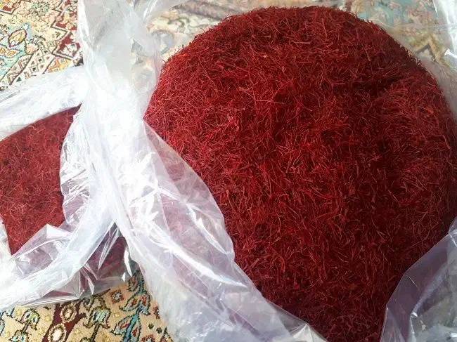 فروش دو کیلو زعفران امسالی نگین اتو پرسی درشت|عمدهفروشی|تربتحیدریه, فتح المبین|دیوار