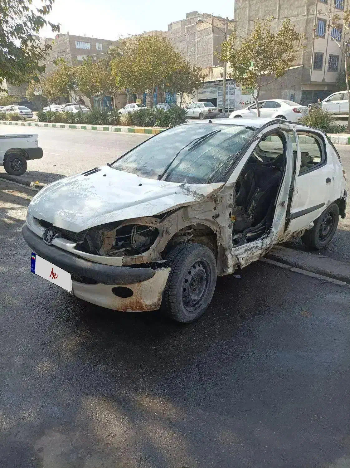 پژو 206مدل88تیپ3|خودرو سواری و وانت|مشهد, کوی المهدی|دیوار