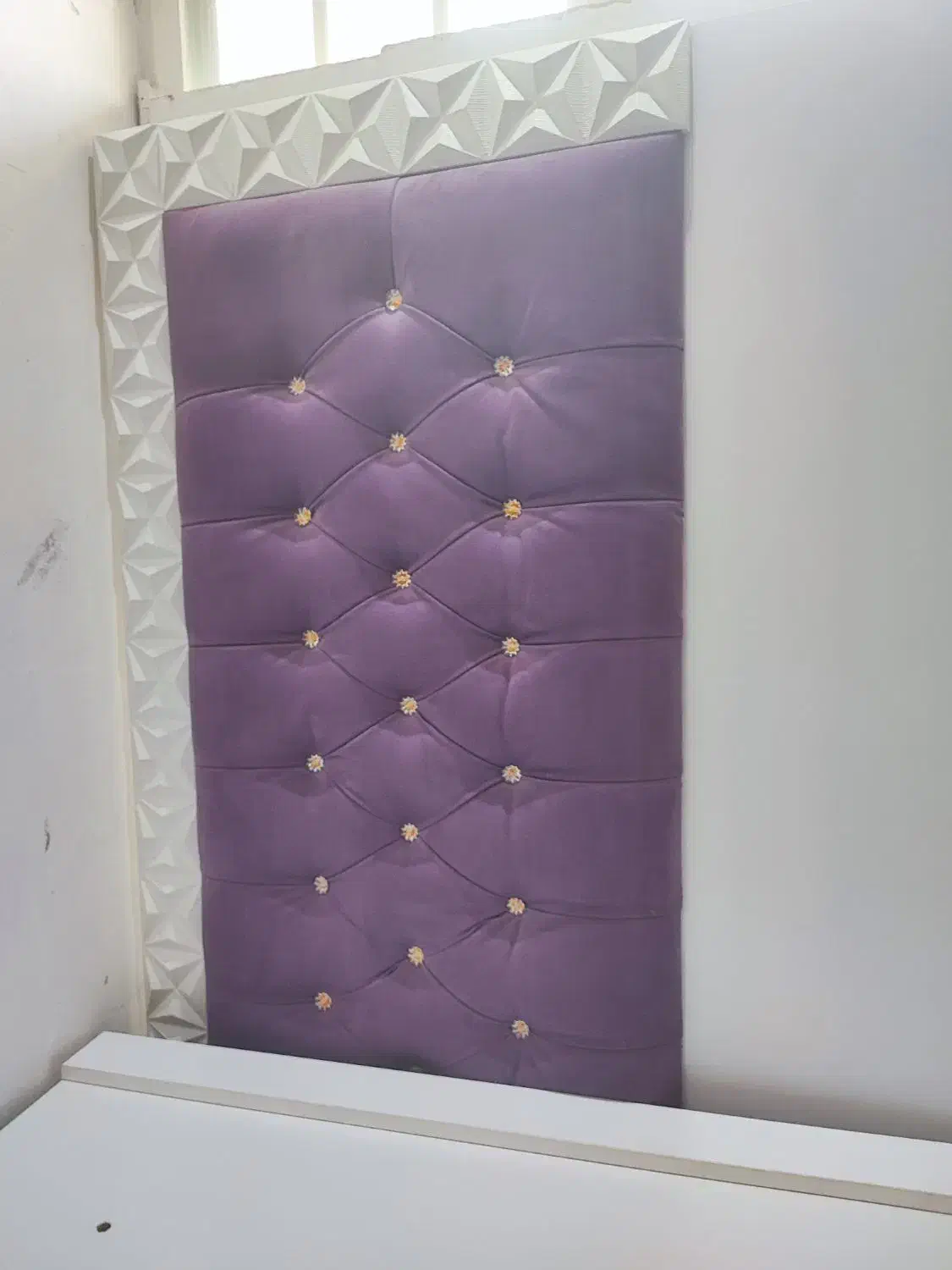 تختخواب دو نفره ام دی اف MDF|تخت و سرویس خواب|اندیمشک, |دیوار