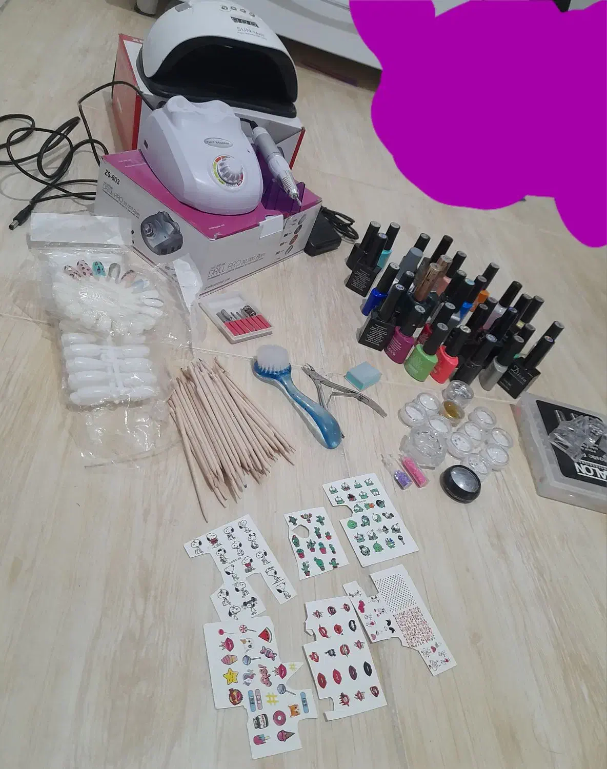 وسایل کاشت ناخن|آرایشی، بهداشتی، درمانی|کرمانشاه, |دیوار