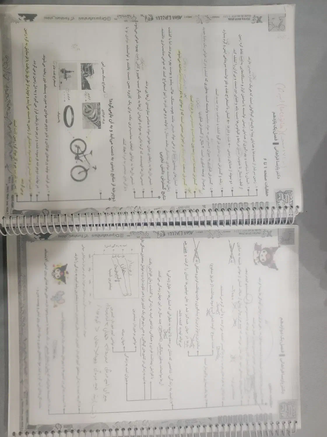 جزوات شیمی فراهانی و فیزیک تیپ و تست قضاتی|کتاب و مجله آموزشی|اهواز, سپیدار|دیوار