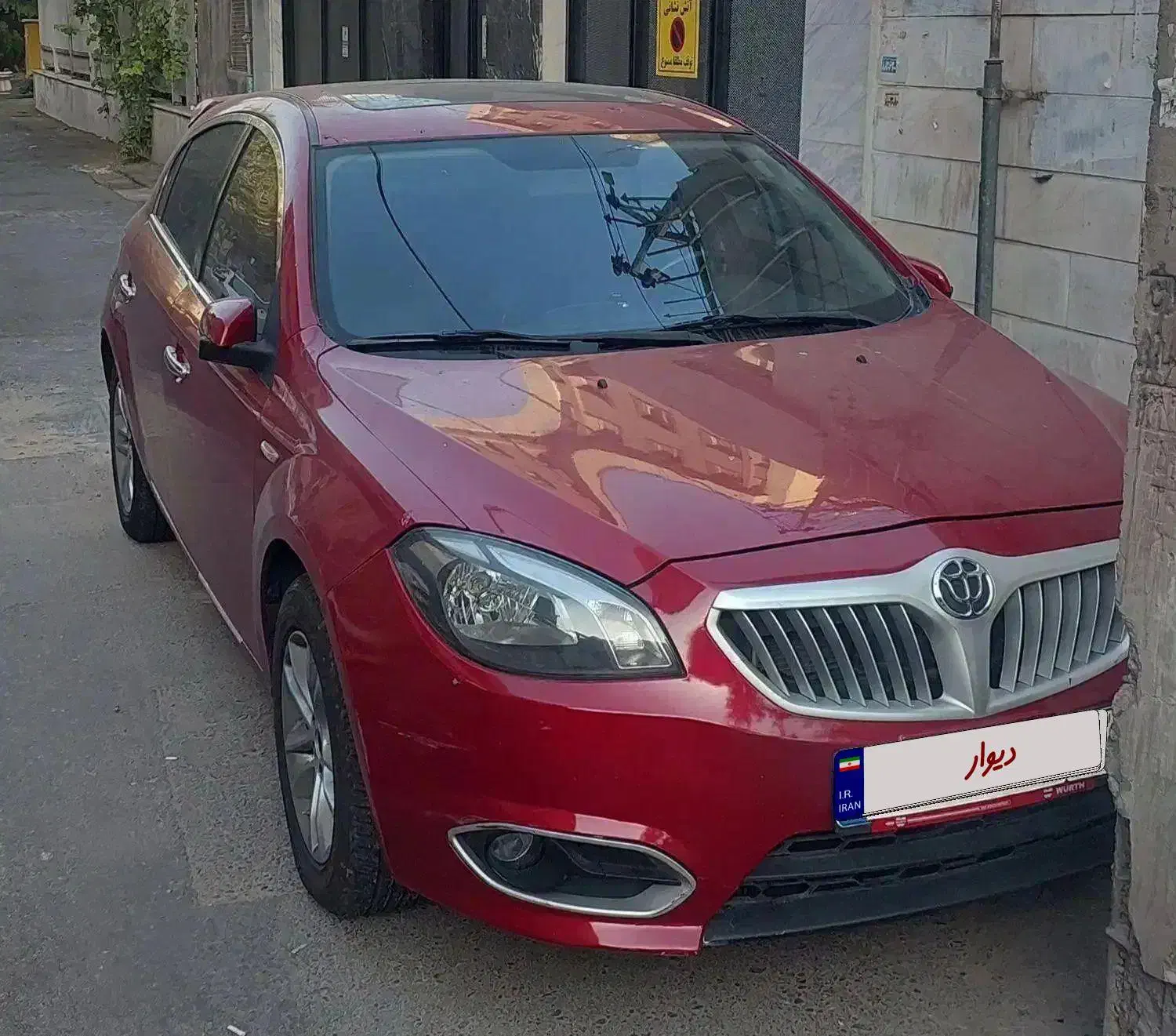 برلیانس h 320 1650 بی رنگ|خودرو سواری و وانت|تهران, عباس‌آباد|دیوار