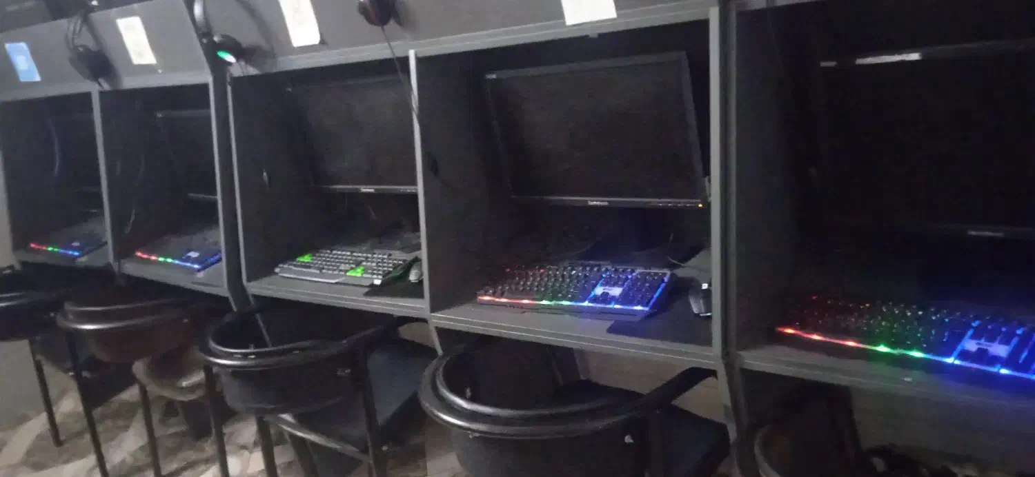 فروش لوازم گیم نت با سیستم ها|رایانه رومیزی|شیراز, باجگاه|دیوار