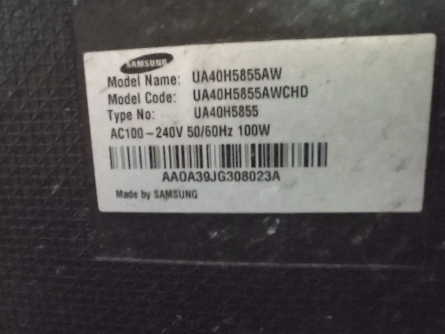 تلویزیون 40اینچ سامسونگ ال ای دی|تلویزیون و پروژکتور|تهران, افسریه شمالی|دیوار