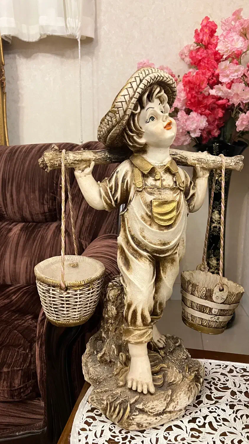 فروش دو عدد مجسمه|مجسمه، تندیس، ماکت|شیراز, قدوسی شرقی|دیوار