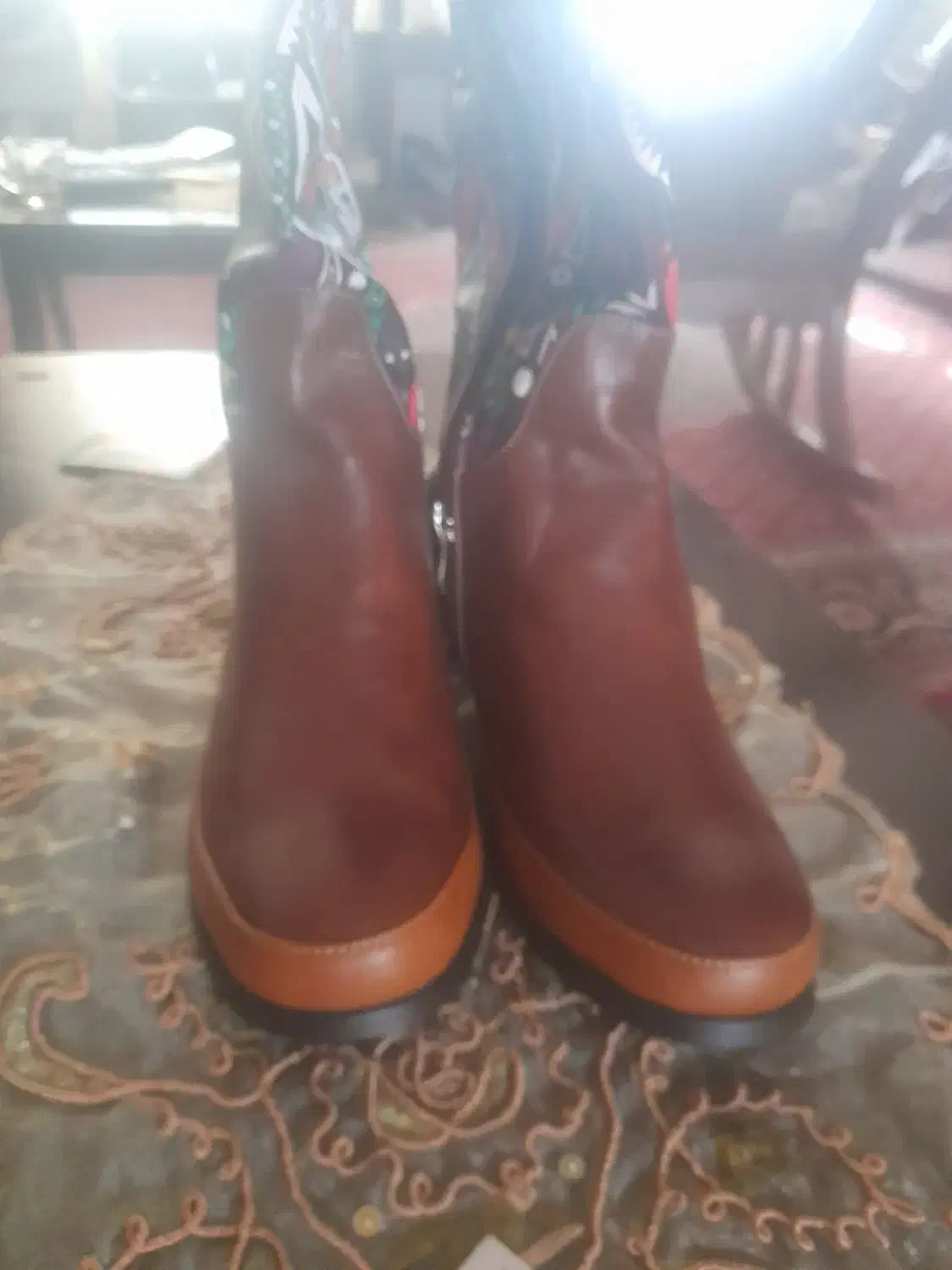 کفش چرم زمستانی|کیف، کفش، کمربند|مشگین شهر, |دیوار