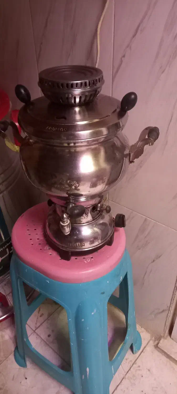 سماور گازی آپولون|سماور، چای‌ساز، قهوه‌ساز|رباط‌کریم, مسکن مهر آبشناسان|دیوار