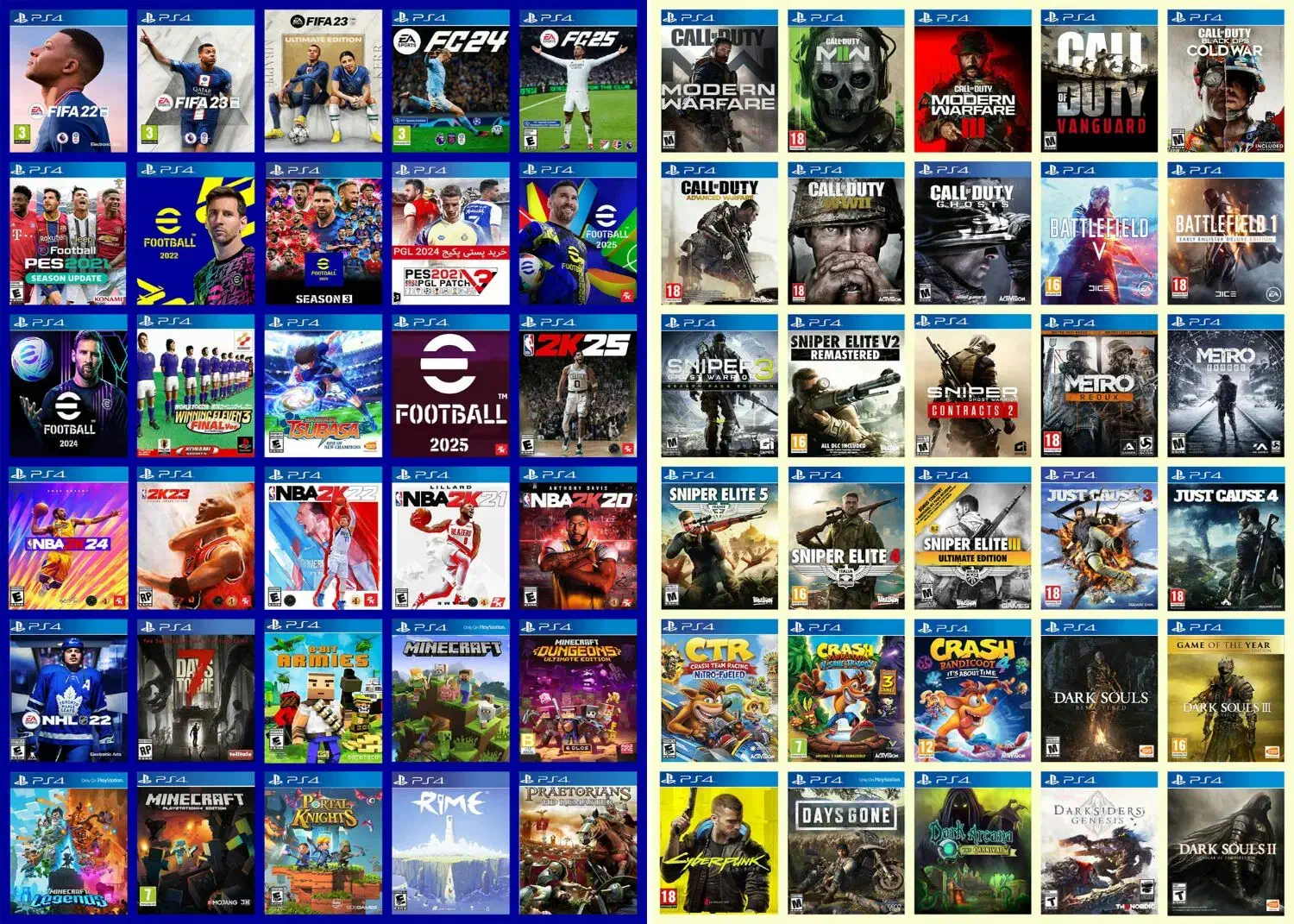 نصب بازی اکانتی کپیخور ورژن 12 PS2*PS3*PS4*PS5|کنسول، بازی ویدئویی و آنلاین|شهریار, شهریار|دیوار