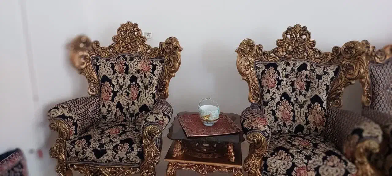 مبل سلطنتی|مبلمان خانگی و میز عسلی|سرپل ذهاب, |دیوار