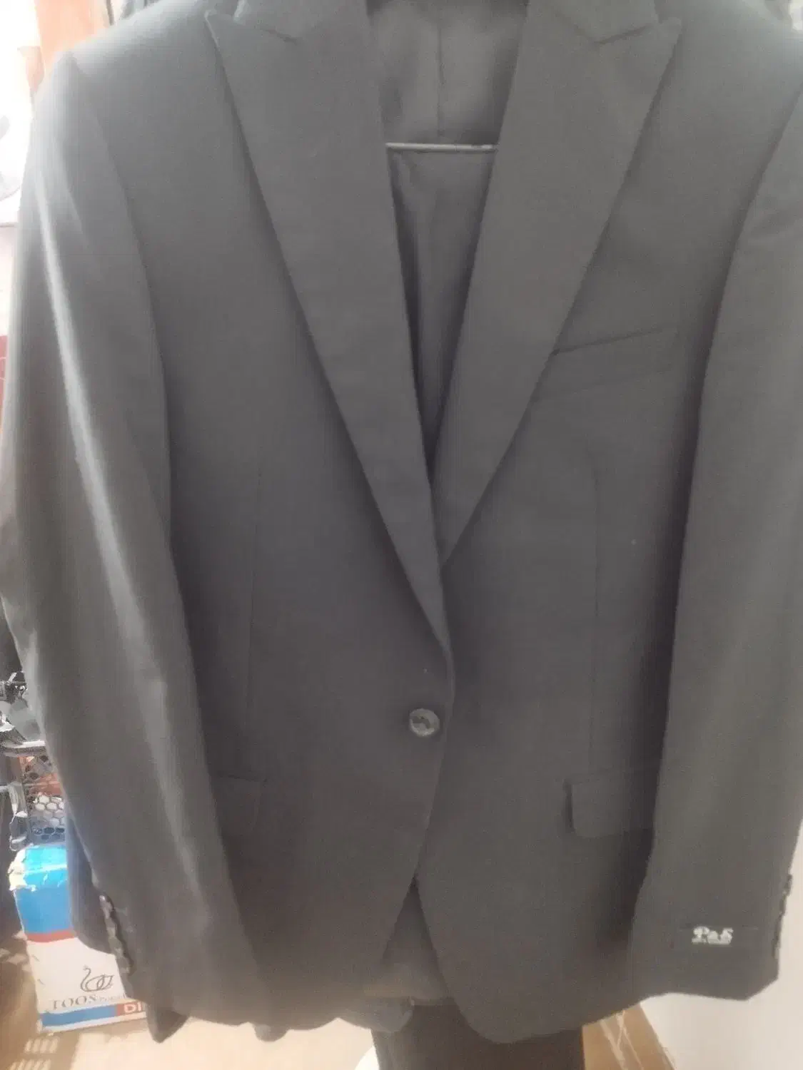 فروش کت و شلوار سایز 46 مشکی|لباس|بهبهان, |دیوار