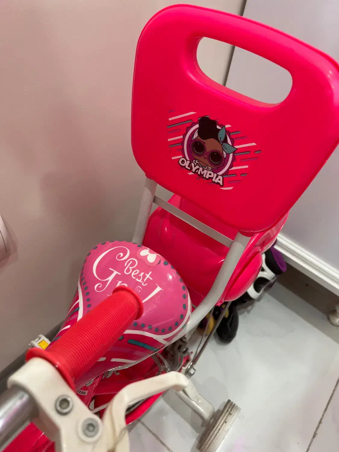 دوچرخه صورتی نو|دوچرخه، اسکیت، اسکوتر|کرج, گوهردشت|دیوار