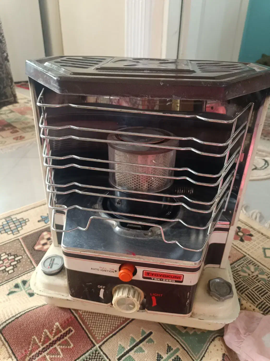 بخاری نفتی برقی ژاپنی عتیقه و علاءالدین|بخاری، هیتر، شومینه|مشهد, میان ولایت|دیوار