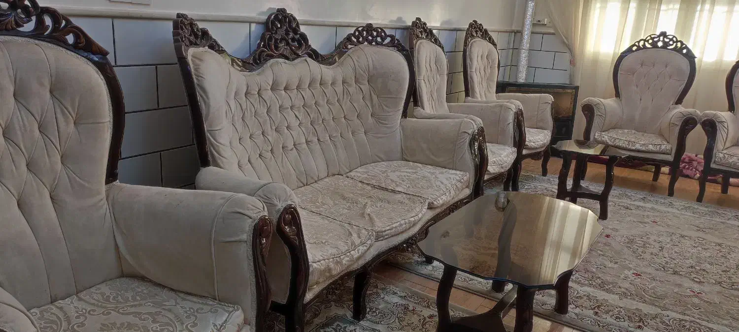 مبل استیل|مبلمان خانگی و میز عسلی|ساوه, |دیوار