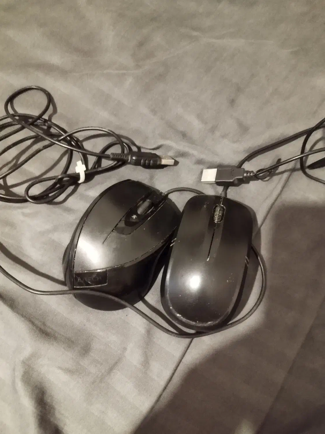 دو عدد موس کامپیوتر usb|قطعات و لوازم جانبی رایانه|فردیس, فردیس|دیوار