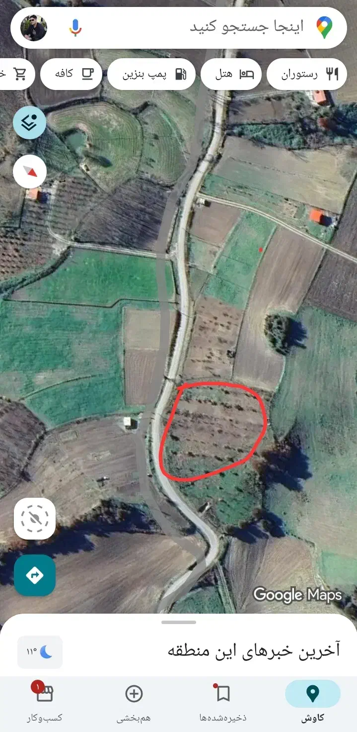 فروش زمین بحر اصلی|فروش زمین و ملک کلنگی|کیاسر, |دیوار