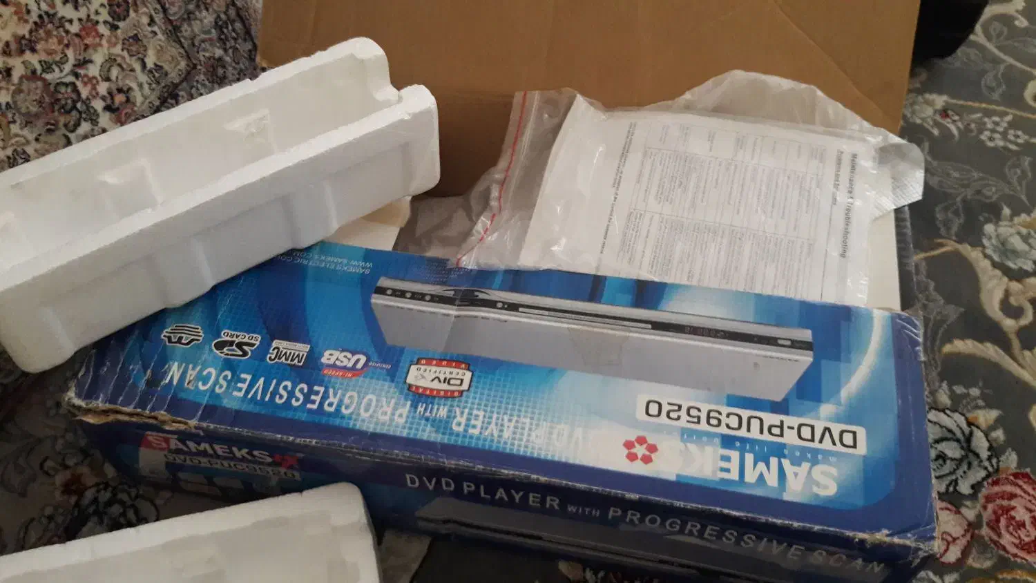 دستگاه دی وی دی|پخش‌کننده DVD و ویدیو|مشهد, امیر المومنین|دیوار