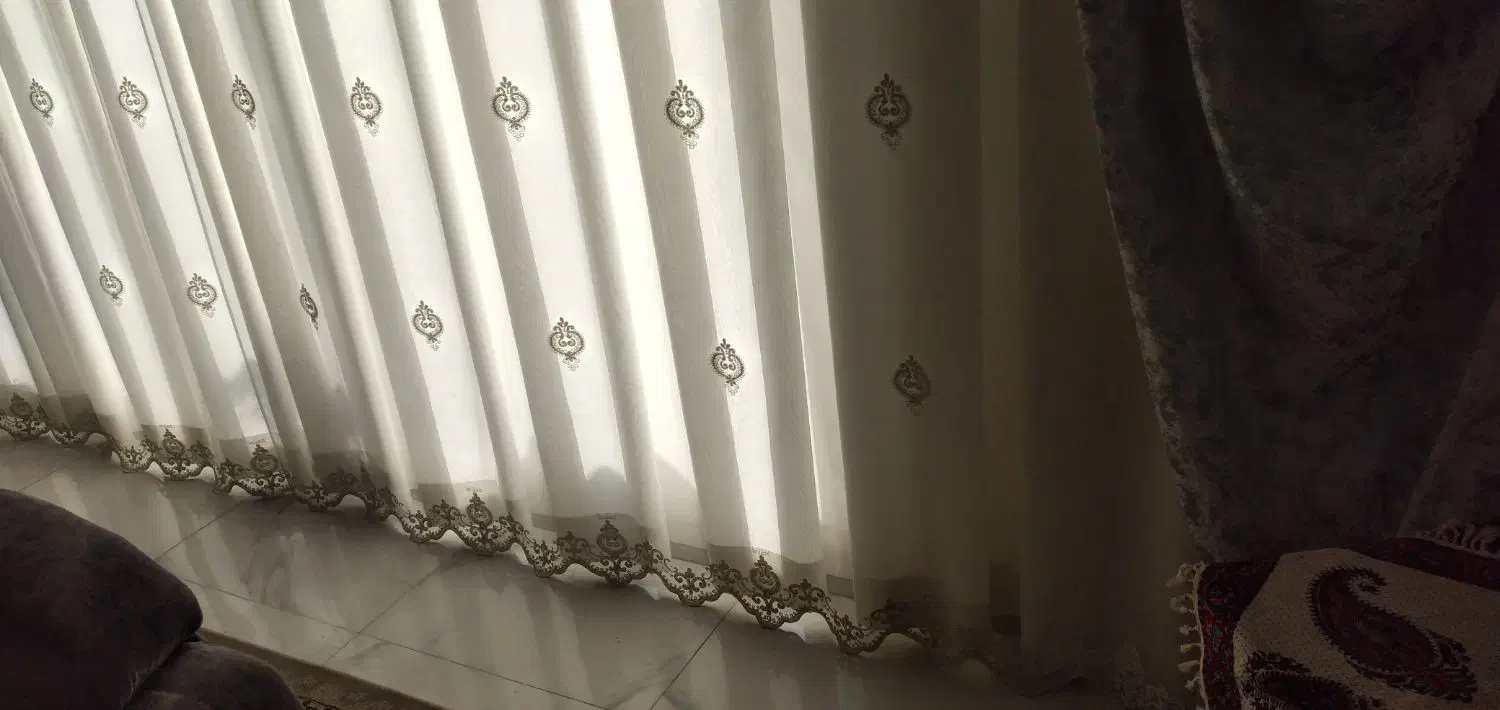 پرده کاملا نونو|پرده، رانر، رومیزی|هشتگرد, فاز ۳ مهستان|دیوار