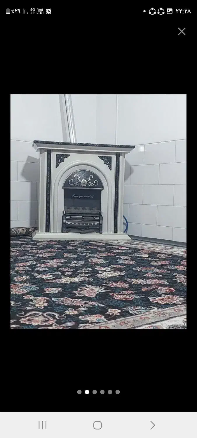 بخاطری شومینه ای|بخاری، هیتر، شومینه|کرمان, |دیوار