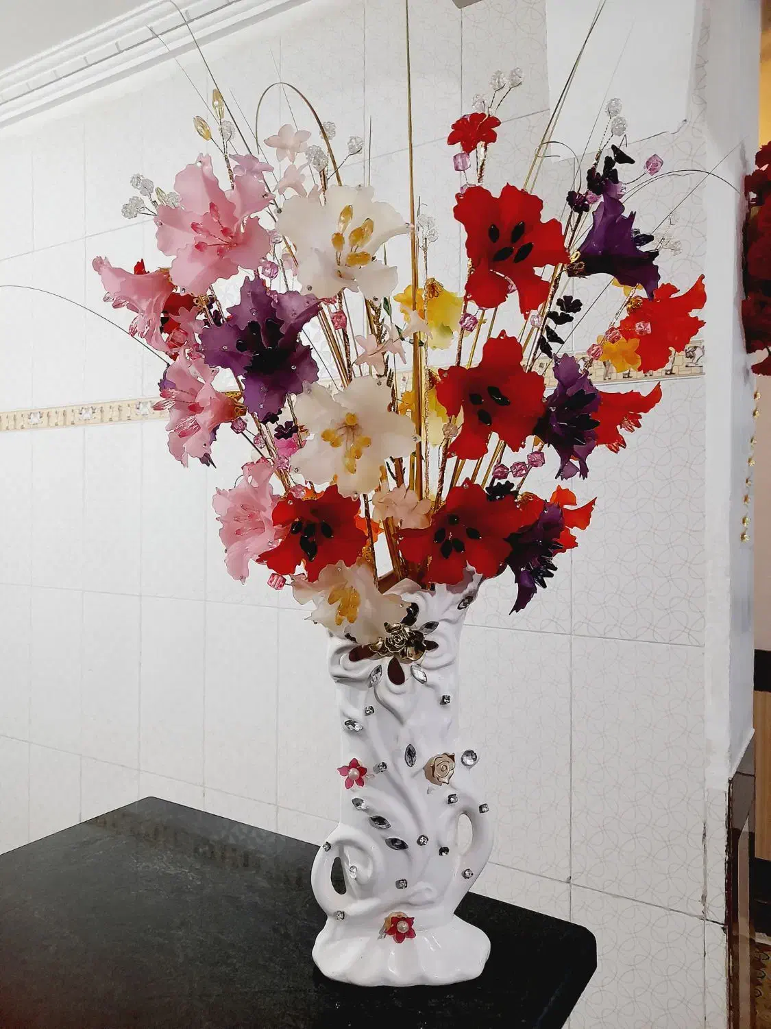 گل کریستال|صنایع دستی و سایر لوازم تزئینی|یاسوج, |دیوار