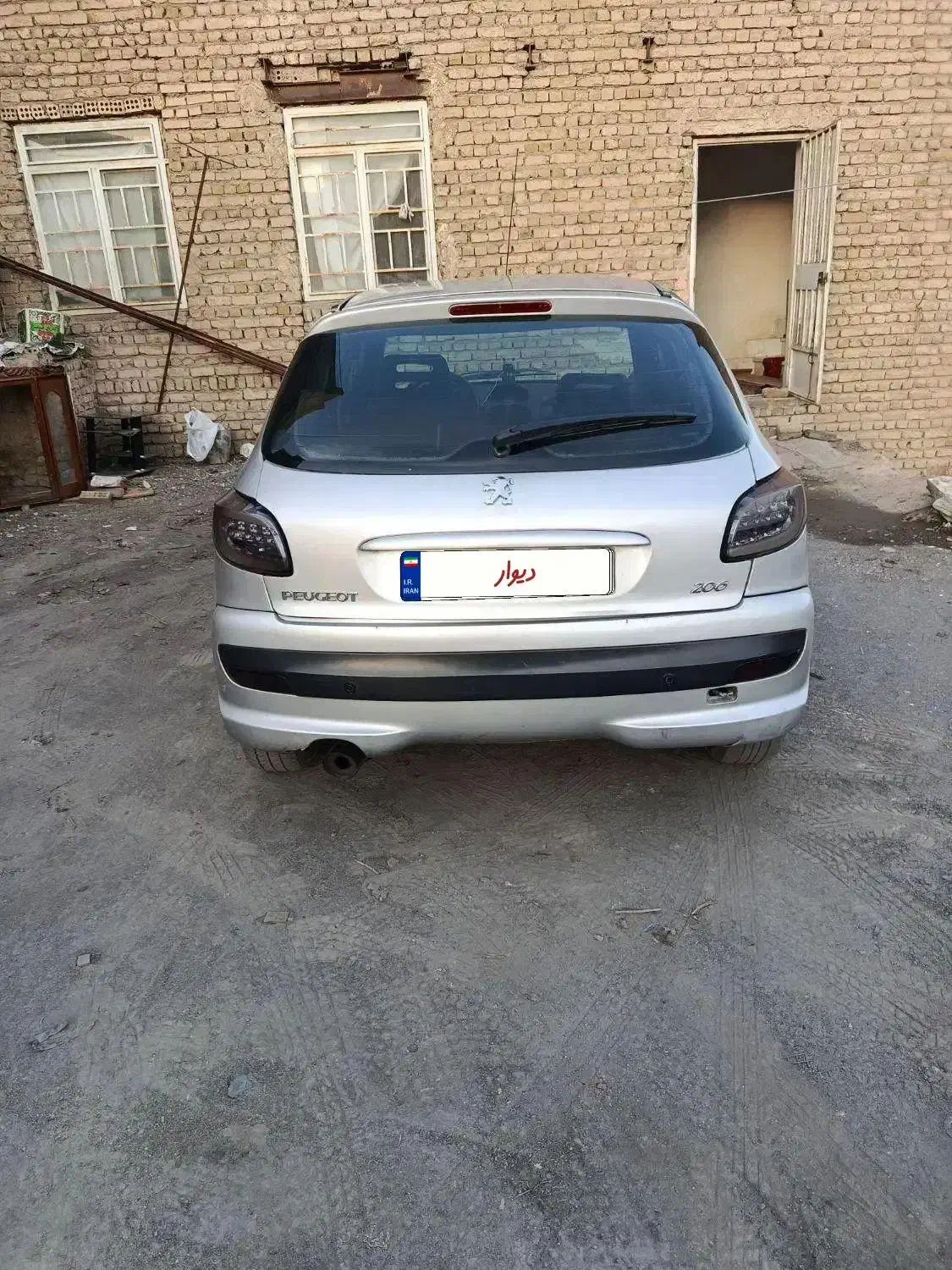 206تیپ 2 مدل 1383فرانسه موتوری تعویض قانونی|خودرو سواری و وانت|طرقبه, |دیوار