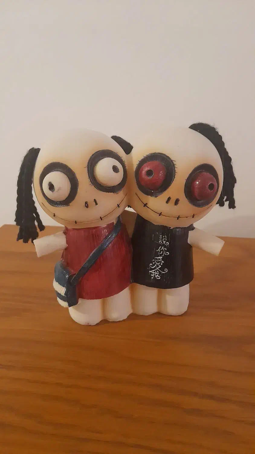 مجسمه دختر پسر|مجسمه، تندیس، ماکت|پاکدشت, پاکدشت (مامازند)|دیوار